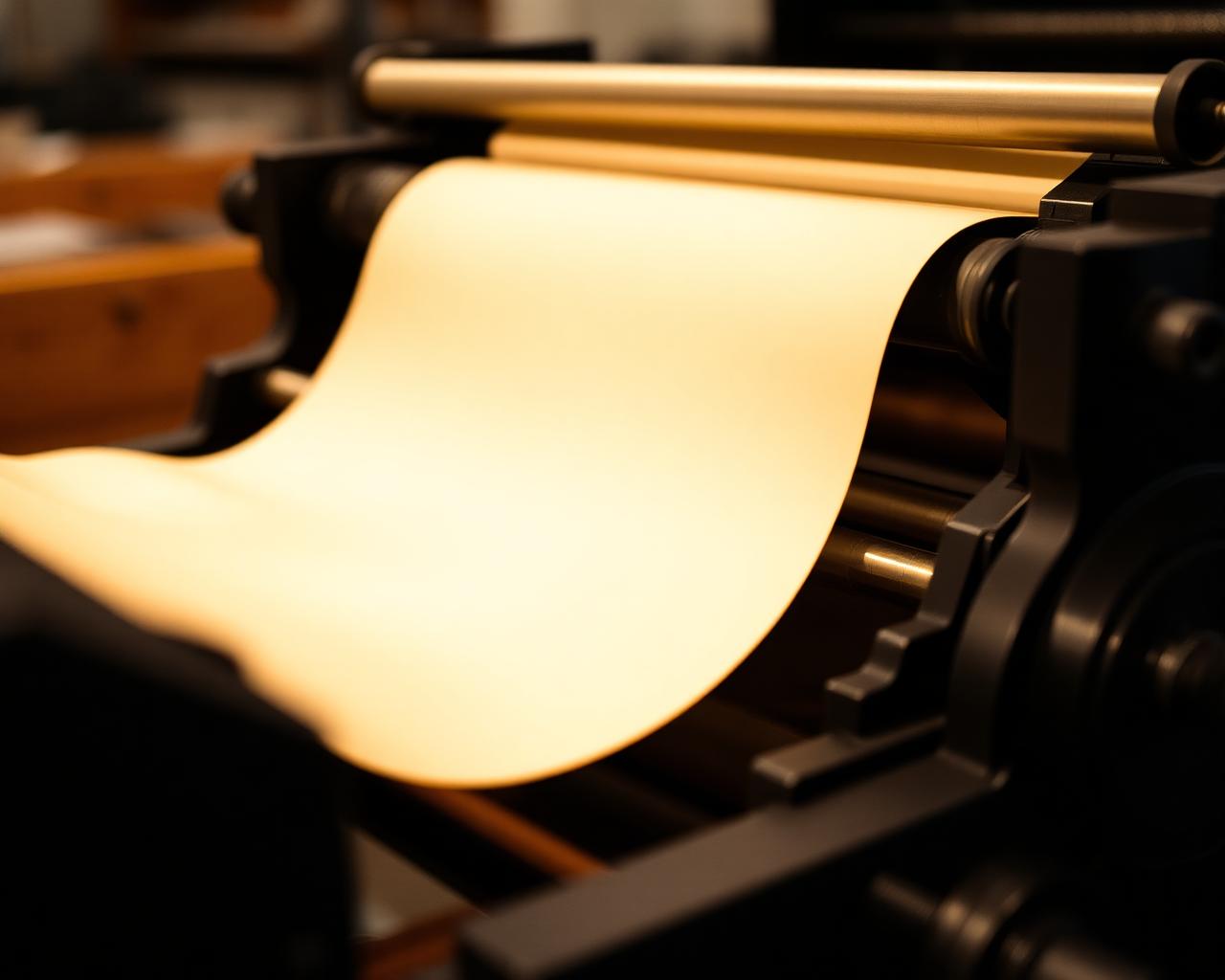 Sri Mahalakshmi & Co. offset press in motion